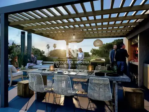 Venta Apartamento de 2 Dormitorios Con Parillero en Malvin,Montevideo!