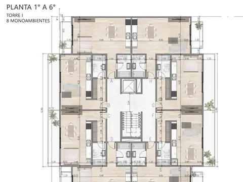 Departamento en Venta de 1 dormitorio