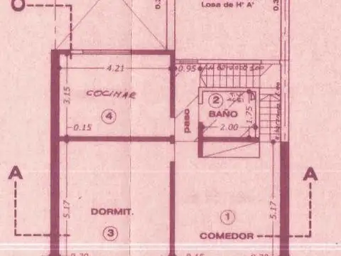 Depto Tipo Casa en Venta de 3 ambientes