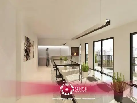 Departamento Monoambiente con 1 baño