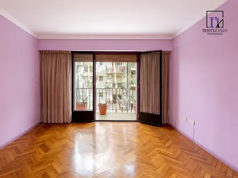 3 ambientes con dependencia y balcon a la calle  en Oro y Sta Fe, Palermo Nuevo - CABA