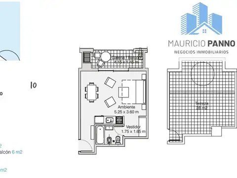 Departamento en Venta de 2 ambientes
