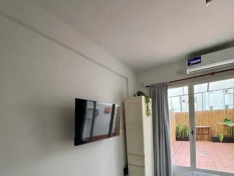 RESERVADOOOOO Linidisimo monoambiente en alquiler en Recoleta con patio, amoblado