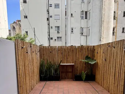 RESERVADOOOOO Linidisimo monoambiente en alquiler en Recoleta con patio, amoblado