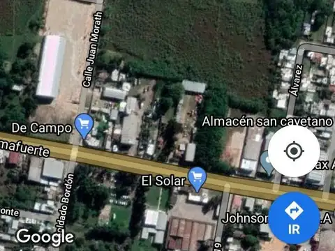 Terreno en Venta 12  mts Frente