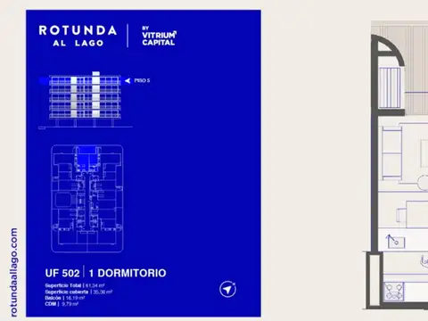 Rotunda al Lago 1 dorm Diciembre 2027