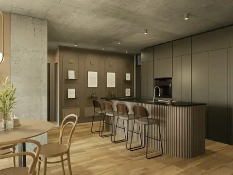 Departamento 3 ambientes con 2 baños