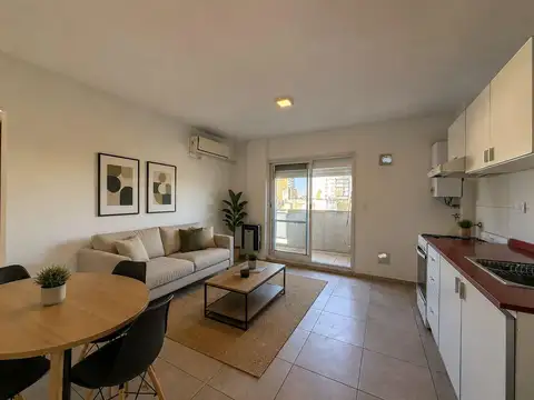 Venta departamento 1 dormitorio con balcón  barrio España y Hospitales,Rosario
