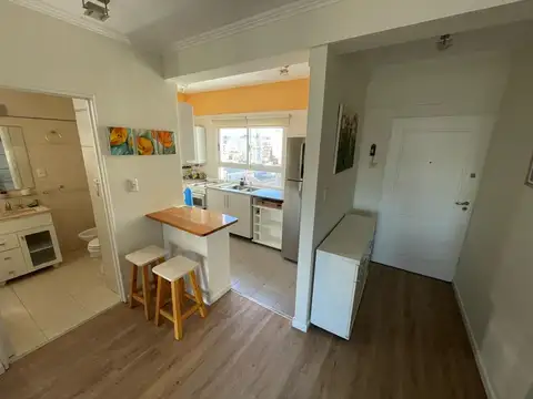 Departamento 2 ambientes con 1 baño