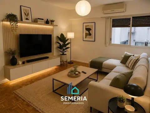 Departamento 2 ambientes con 1 baño