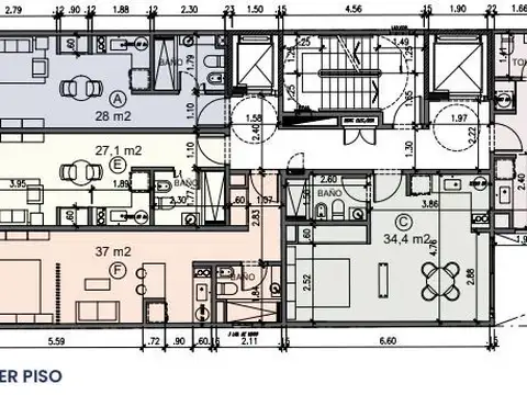 Departamento en Venta de Monoambiente