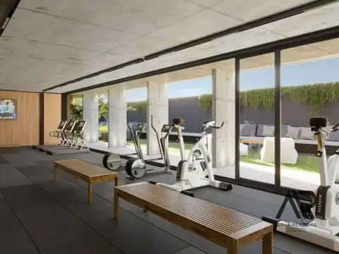 Departamento 2 ambientes con 1 baño