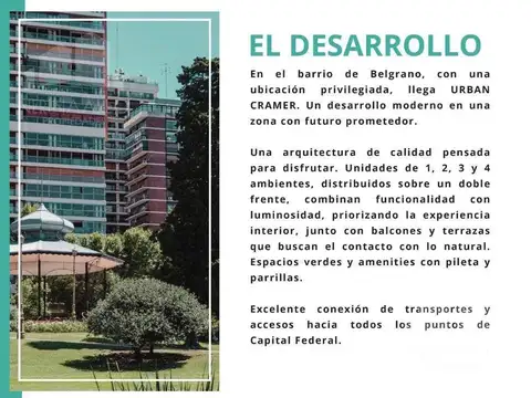 Departamento en Venta de 3 ambientes