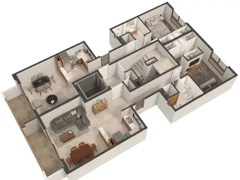 DEPARTAMENTO EN VENTA LA PLATA EN POZO BALCON