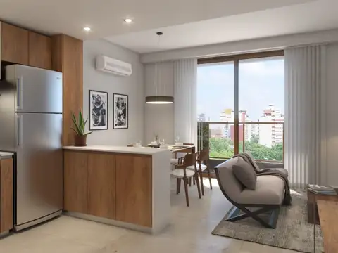 Departamento en Venta de 1 dormitorio