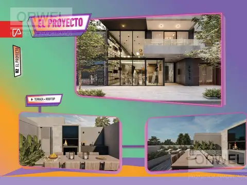 Departamento Monoambiente con 1 baño