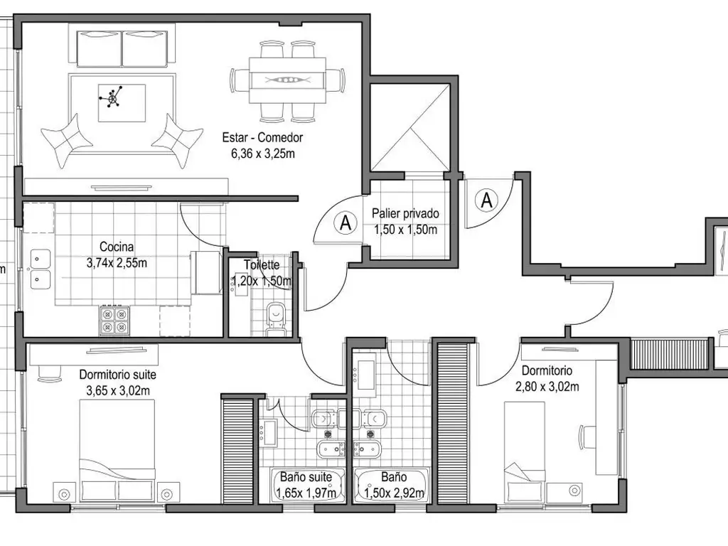 VILLA URQUIZA | 1, 2, 3 y 4 amb. Full Amenities. - Foto 26