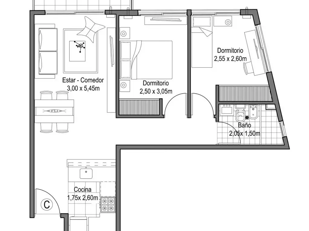 VILLA URQUIZA | 1, 2, 3 y 4 amb. Full Amenities. - Foto 52
