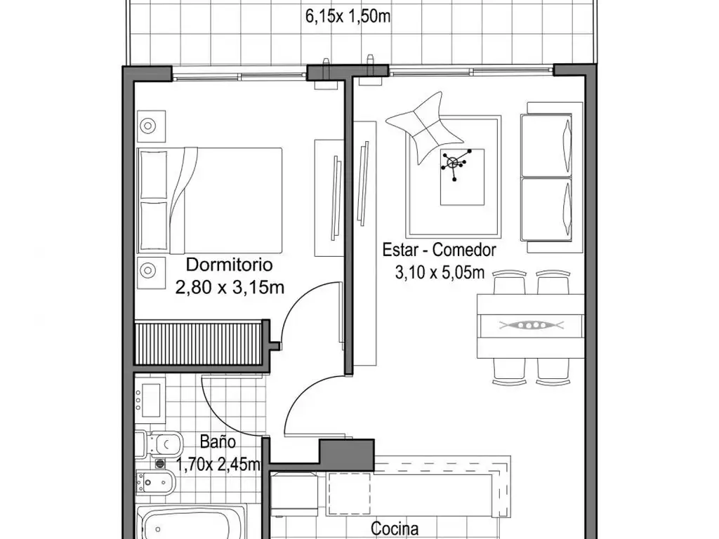 VILLA URQUIZA | 1, 2, 3 y 4 amb. Full Amenities. - Foto 40