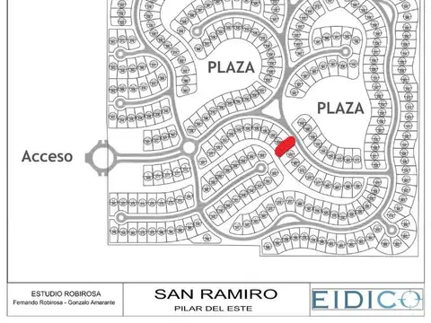 Terreno en Venta en Pilar del Este - San Ramiro, USD 20.000