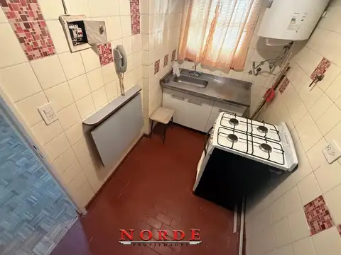 Departamento 2 ambientes con 1 baño