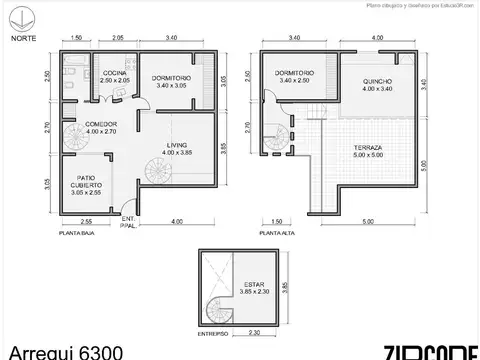 Depto Tipo Casa en Venta de 3 ambientes