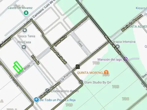 Terreno en Venta de 712,0 m2