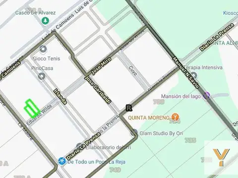 Terreno en Venta de 712,0 m2