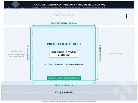 ALQUILER TERRENO 2500m2 CENTENARIO NEUQUÉN
