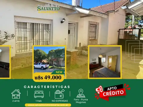 Chalet PH 3 ambientes sin expensas en Punta Mogotes