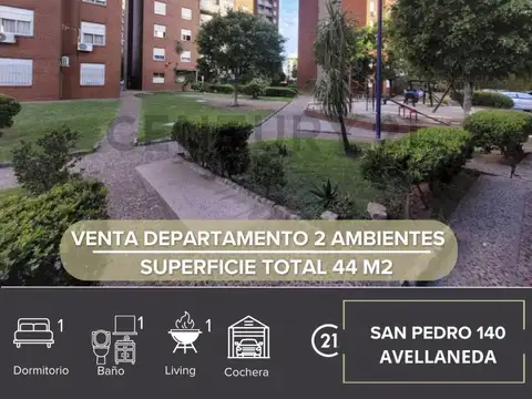 VENTA DEPARTAMENTO 2 AMBIENTES SARANDI - AVELLANEDA
