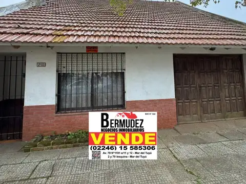 Venta Casa 4 Ambientes Calle 75 Entre 4 Y 5 Mar Del Tuyu