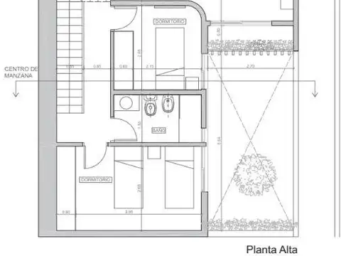 Casa 5 ambientes con 2 baños