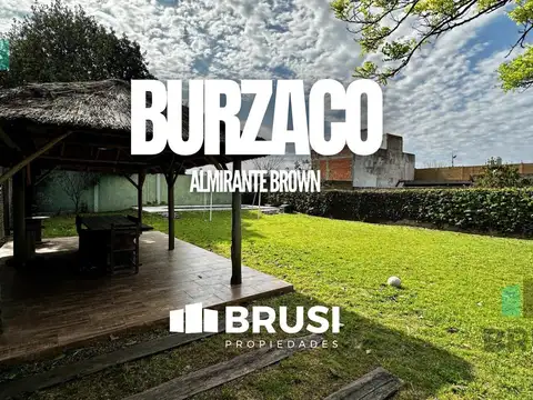 Casa 3 ambientes con increíble parque en venta, Burzaco