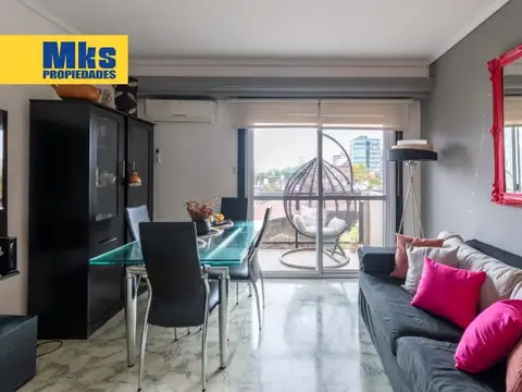 Venta. Departamento 3 ambientes. Balcon Corrido. La boca.
