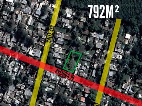 Terreno en venta - 792Mts2 - El Molino, City Bell