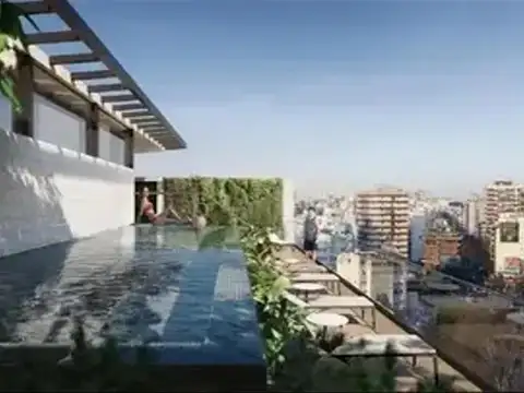 Venta departamento un ambiente con todos los amenities