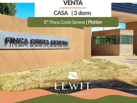 Venta Casa 3 dormitorios | Barrio privado Costa Serena | Neuquén