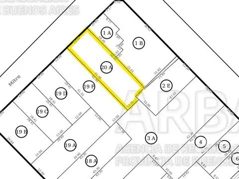 Lote de terreno en venta en San Martín - 539 metros - Residencial Alta densidad