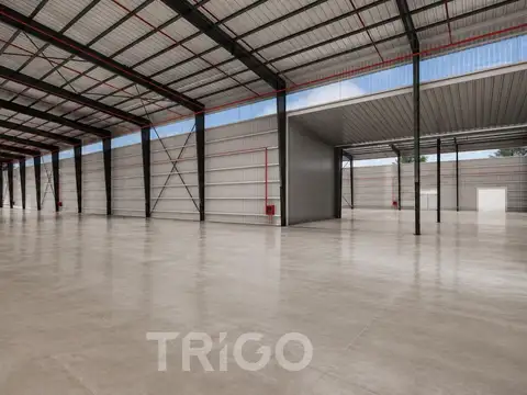 Nave Industrial 6.400m2 con playón de 3.140m2 en Parque Industrial en Moreno a 7 min. de Ac. Oeste
