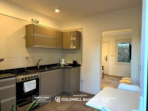 Departamento 2 ambientes con 1 baño