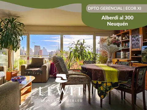 VENTA DEPARTAMENTO  NIVEL GERENCIAL | 2 DORMITORIOS | EDIFICIO ECOR | ZONA CENTRO |NEUQUEN