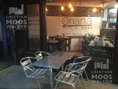 Local gastronómico con excelente ubicación  en Paseo Mendoza - Cristian Mooswalder Negocios Inmobiliarios