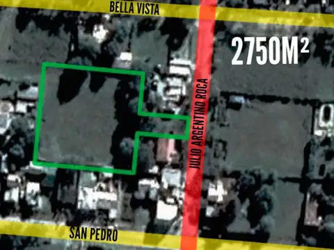 Terreno en Venta - 2750m2 - Tornquist