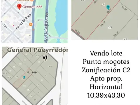 LOTE EN VENTA PUNTA MOGOTES