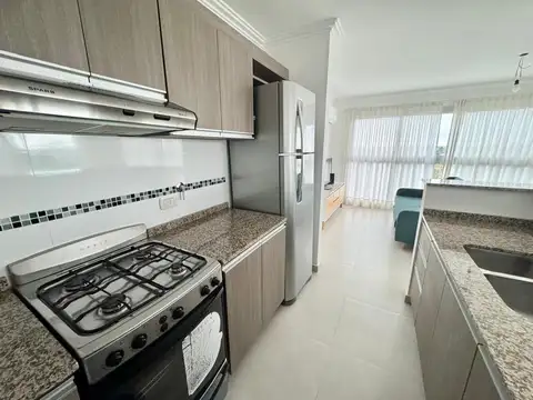 Departamento 2 ambientes con 2 baños