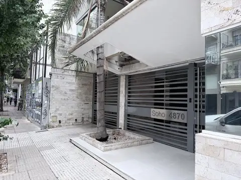 Luminoso monoambiente en alquiler con balcón , ubicado en pleno Palermo Soho.