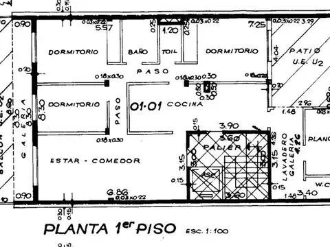 Departamento en Venta de 3 dormitorios