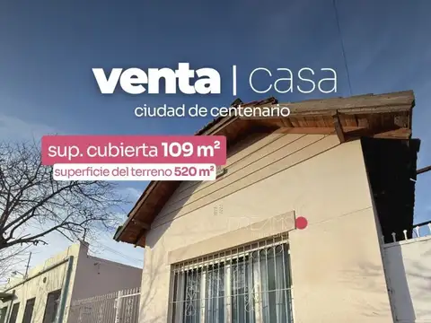 Casa - Venta - Argentina, Centenario - Juan Darrieux 465