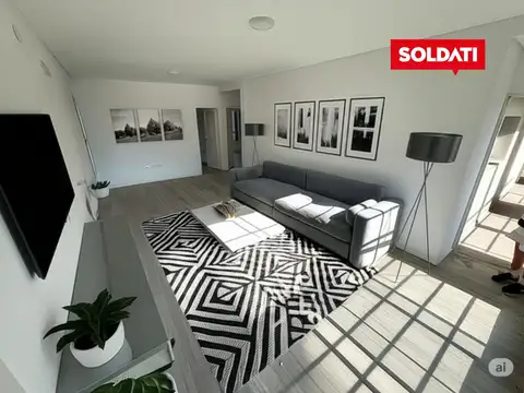 Departamento 3 ambientes con 1 baño